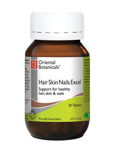Hair Skin Nails Excel 30 Tablets