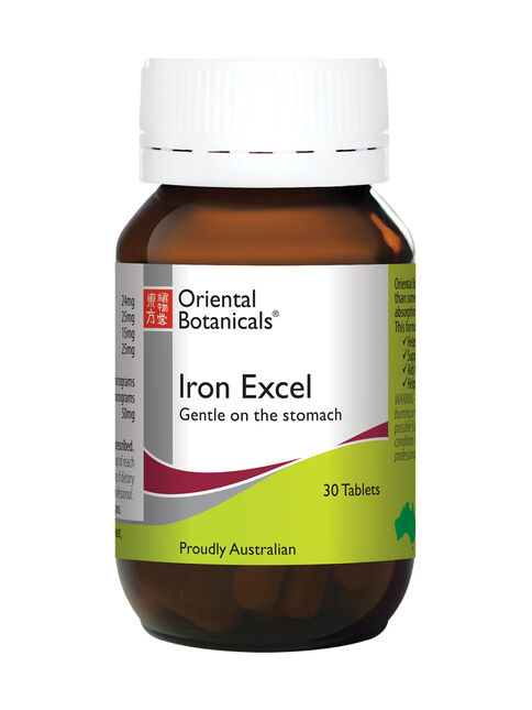 Iron Excel 30 Tablets